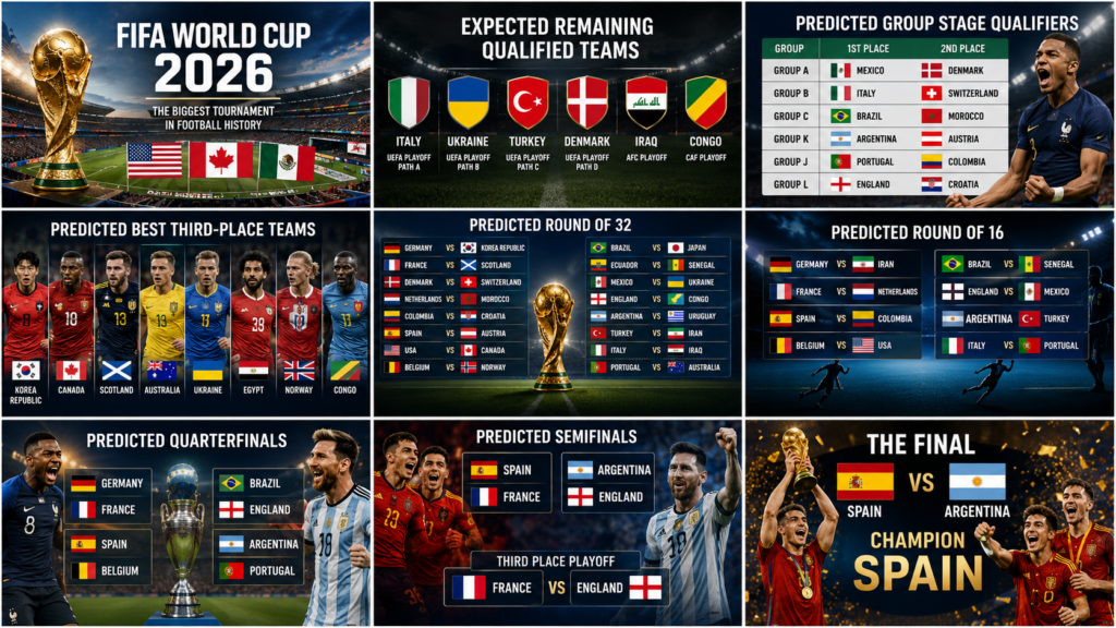FIFA World Cup 2026 Bracket